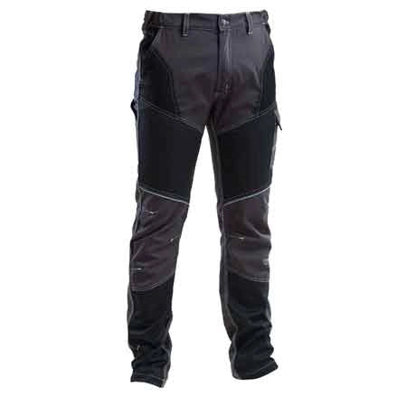 PANTALONE DA LAVORO STRETCH GRIGIO Tg. M