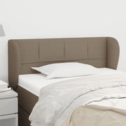Testiera ad Orecchio Tortora 103x23x78/88 cm in Tessuto 3117138