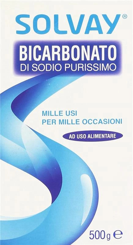 SOLVAY BICARBONATO DI SODIO PURISSIMO 500 GR