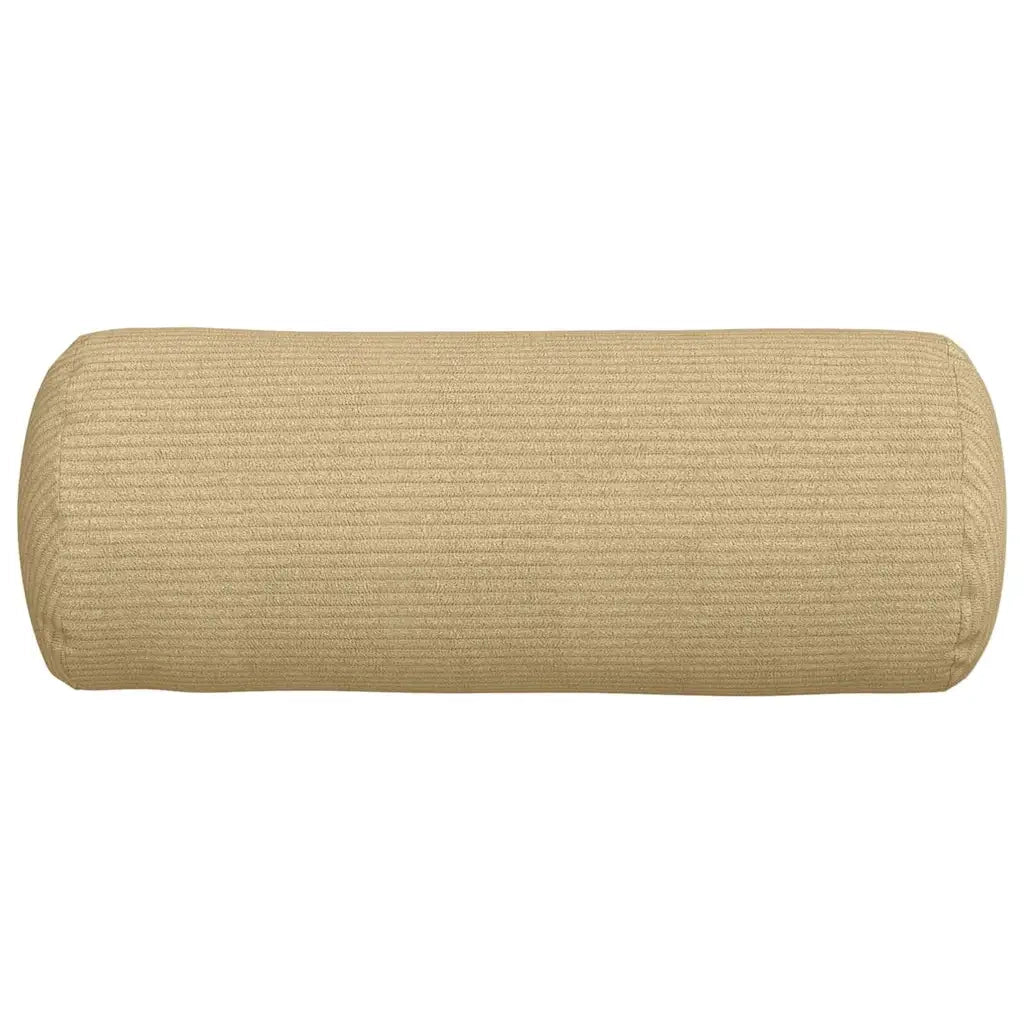 Cuscini a rullo 2 pz | Cuscini per sedie Grigio Verde ? 15 x 40 cm