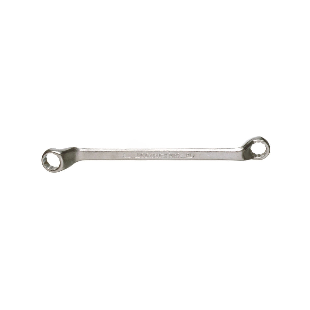 Chiave Poligonale Doppia Curva Serie da 6 a 22 mm in Acciaio Masidef Formato: 16 - 17 mm