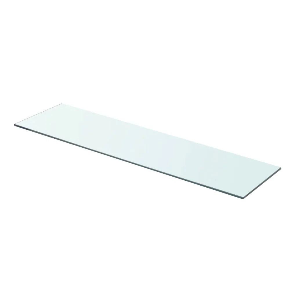 Pannello per mensola in vetro trasparente 80 x 20 cm 2702199/2
