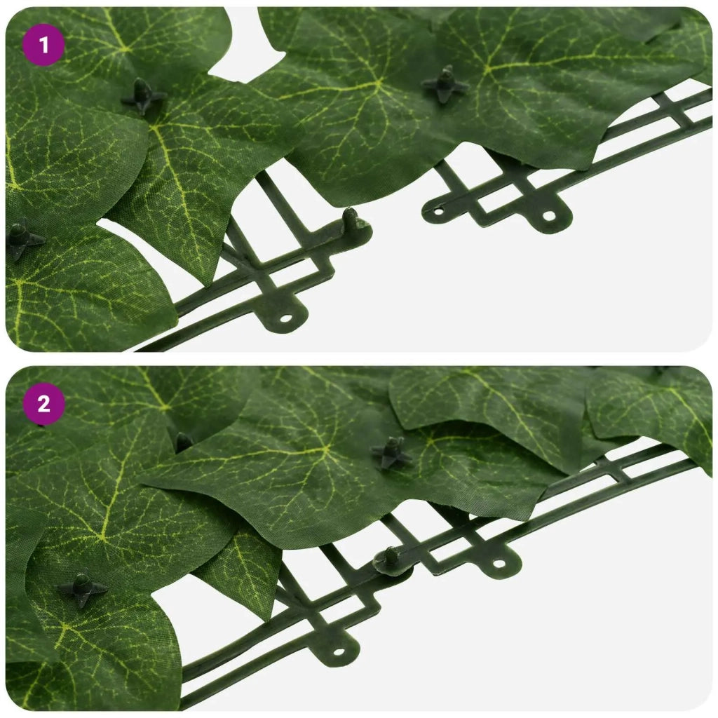 Paravento da Balcone | Schermo per balcone con foglie Verde 600 x 100 cm
