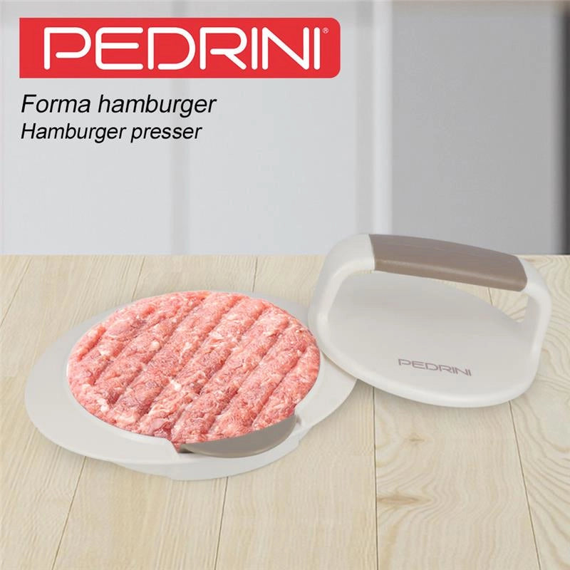 PEDRINI FORMA HAMBURGER LILLO CON MANICO E DIAMETRO DA 12 CM