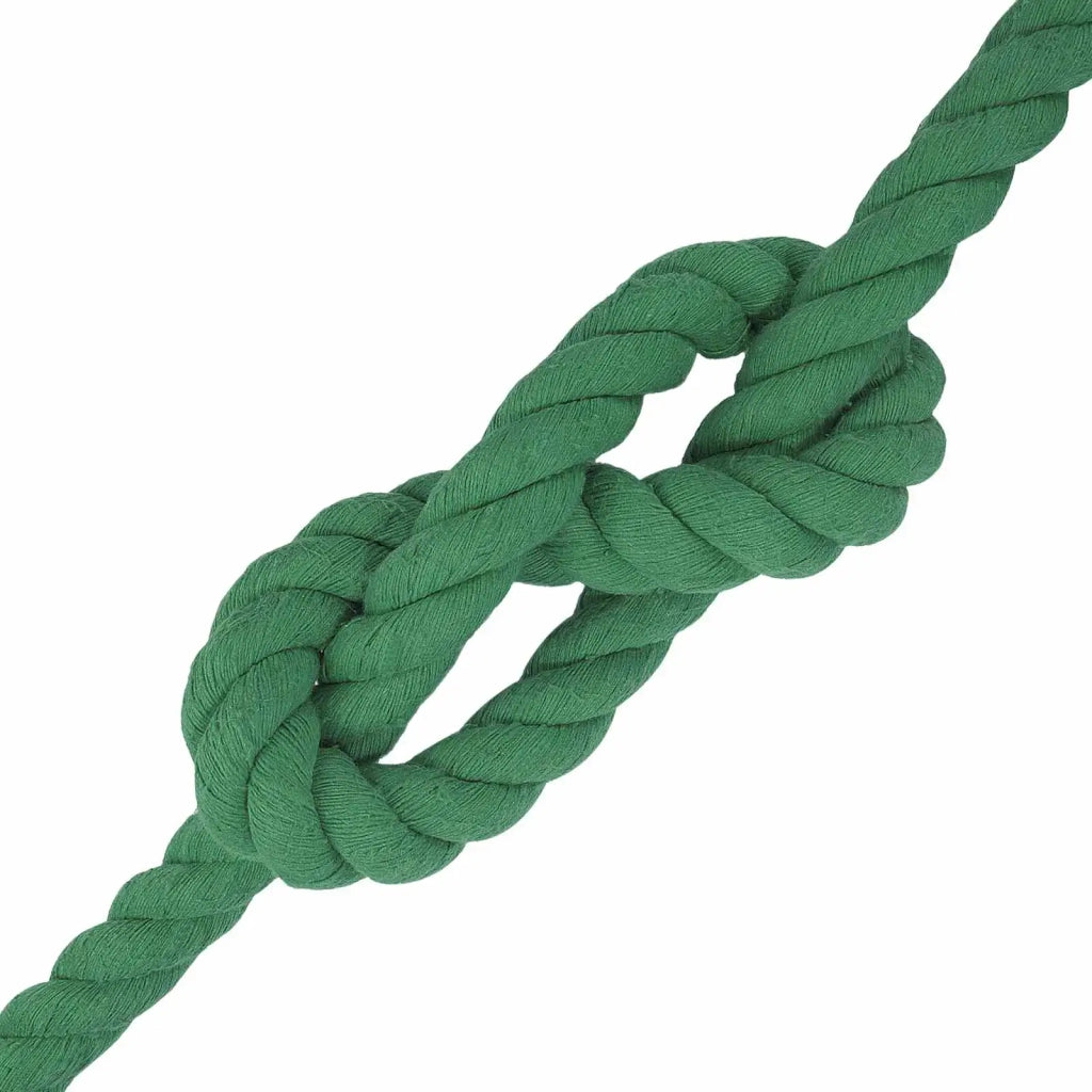 Corda di Cotone 30 mm 50 m Verde 100% Cotone 42011978