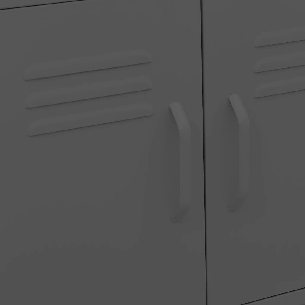 Armoire de rangement Anthracite 60x35x56 cm Acier