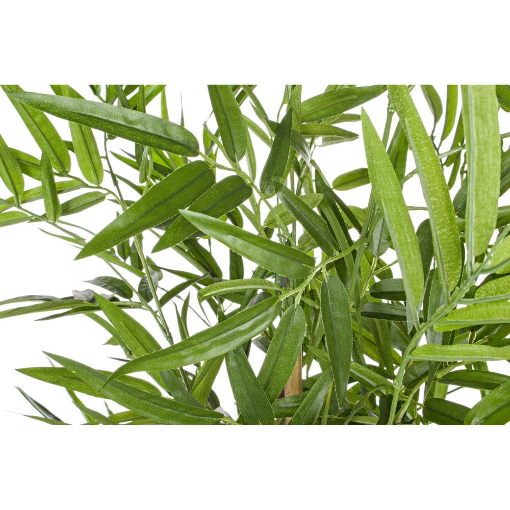 Pianta Bamboo Artificiale H 130 cm con Vaso Bizzotto