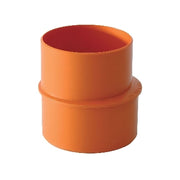 AUMENTO IN PVC ARANCIO- Diam. 63F x 125M- senza- pezzi 1