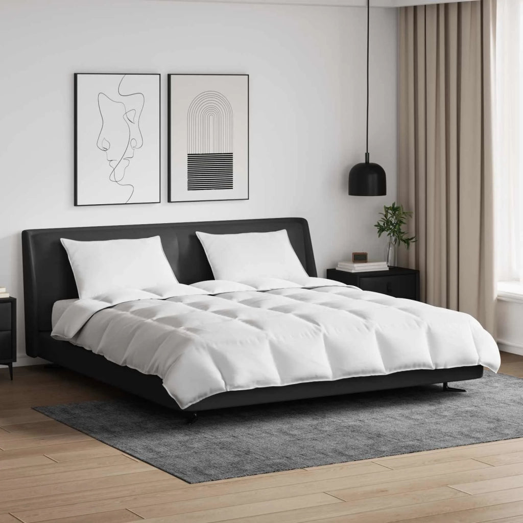 Set di Piumoni con cuscino 3 pcs Bianco Piuma d'anatra 3377035
