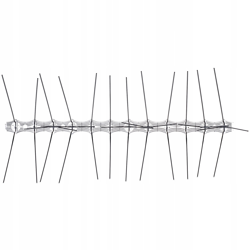 KADAX Punte anti-piccioni in acciaio inox, 20 cm, dense e resistenti, 9 pezzi, 3M