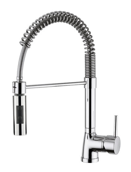 Miscelatore ACQUAMIX 9220 con molla e doccia due getti in abs 9220MISCCRM