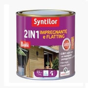 2 in 1 impregnante e flatting  bianco lucido  0,5 lt