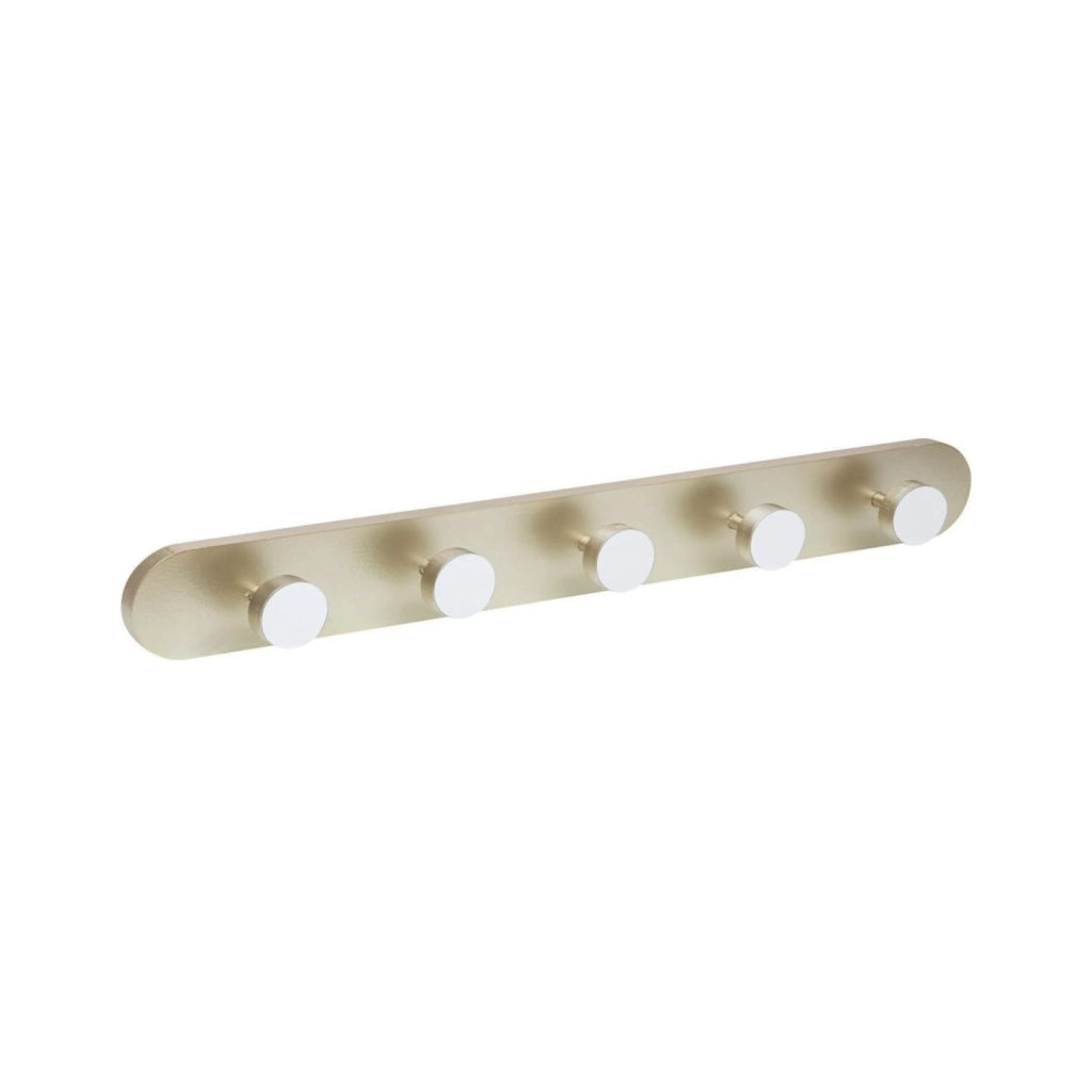 Appendiabiti in Legno "Marina" Dorato ‚Äì 102 cm