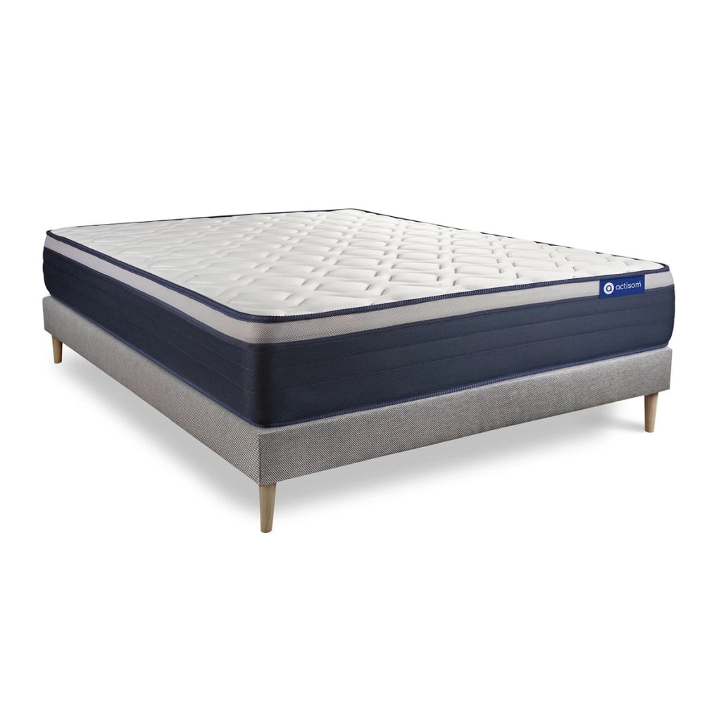Kit rete e materasso Actilatex max 135x200cm - Spessore : 26cm - Lattice e memory foam - rigido