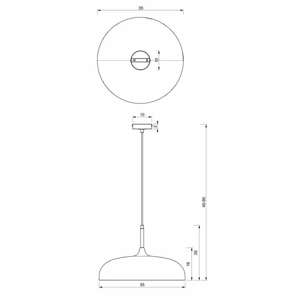 Lampada a sospensione Milagro Lincoln blu oro Ø35 E27