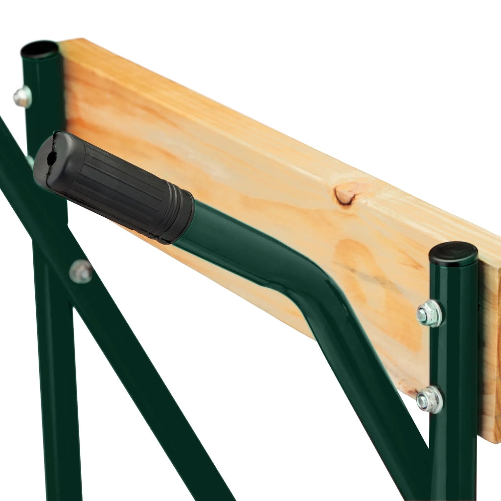 Supporto di trasporto per motore fuoribordo verticale 70 x 40 x 30 cm in acciaio verde scuro 13_0012988
