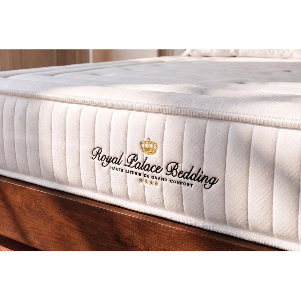 Kit rete e materasso LANCASTER 120x190cm - Spessore : 22cm - molle insacchettate e memory foam - Rigido, 3 zone di comfort