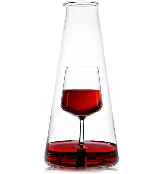 Caraffa vino calice large Inbottiglia