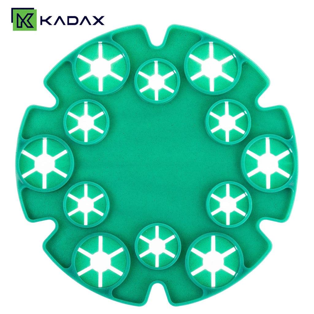 KADAX Set 2 supporti per tutori per piante