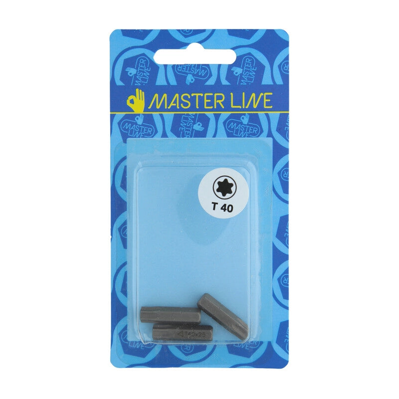 BL INSERTO TORX 25 MM T25 M 5,0   3 PZ- 5,0 blister