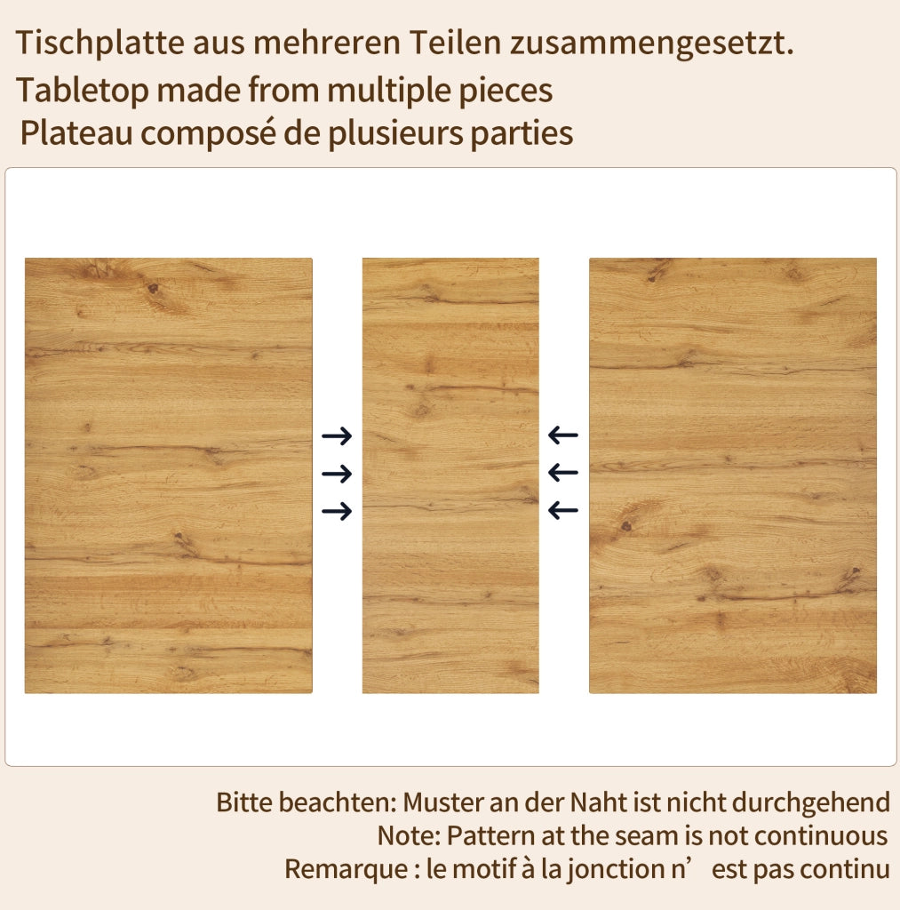 TAVOLO Allungabile 110-140x80x77,2 cm MDF Nero con LED e spazio contenitore