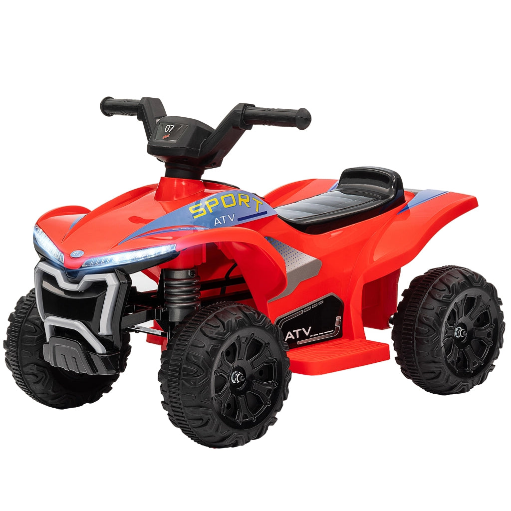 Auto Elettrica per Bambini 6V ¨C Minimal ¨C Rosso 71x40,5x45 cm