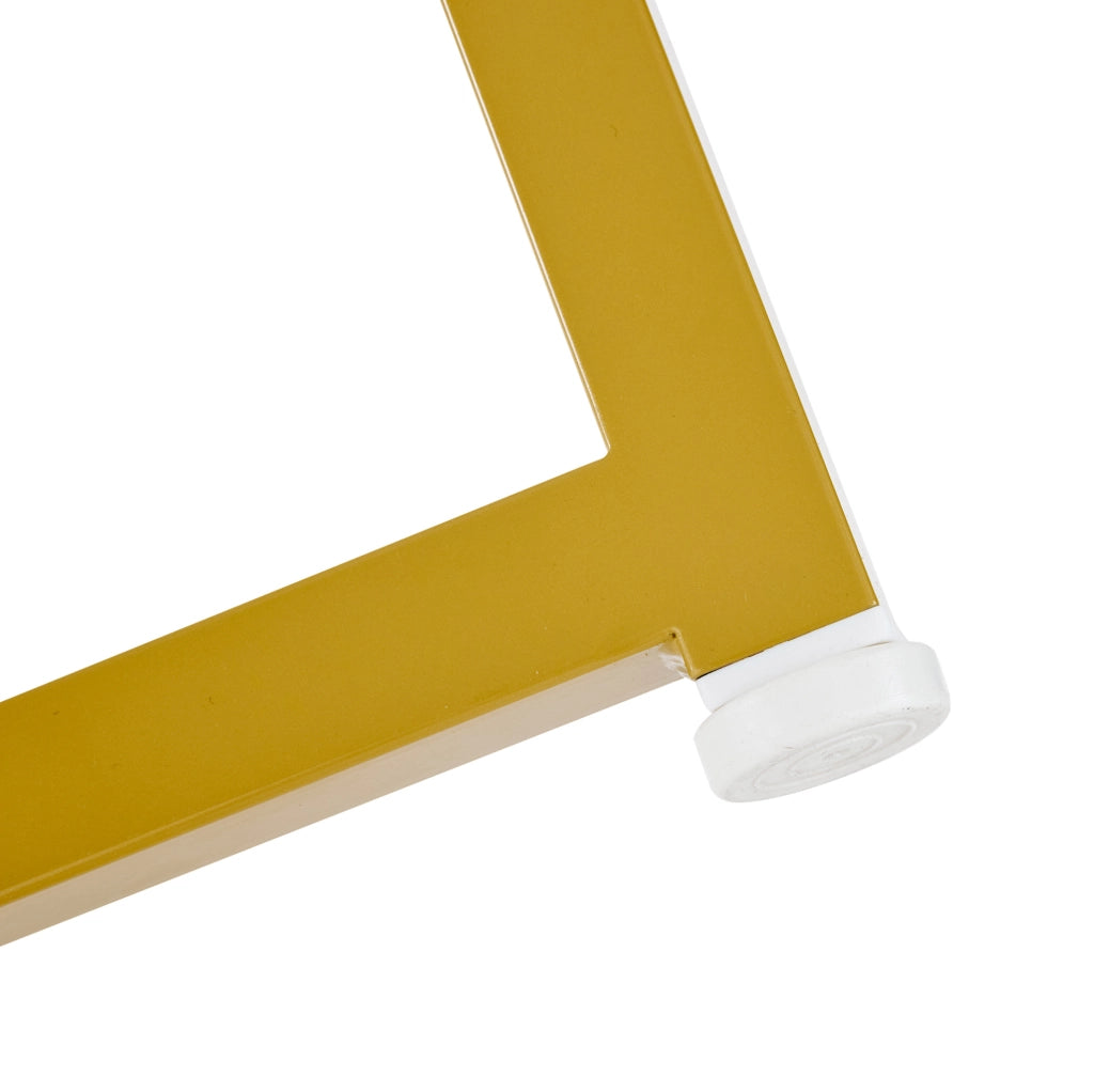 Set tavolo da pranzo rotondo 80 cm con 4 sedie bianco oro