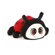 Decar-Peluche Coccinella occhi brillanti 60 cm