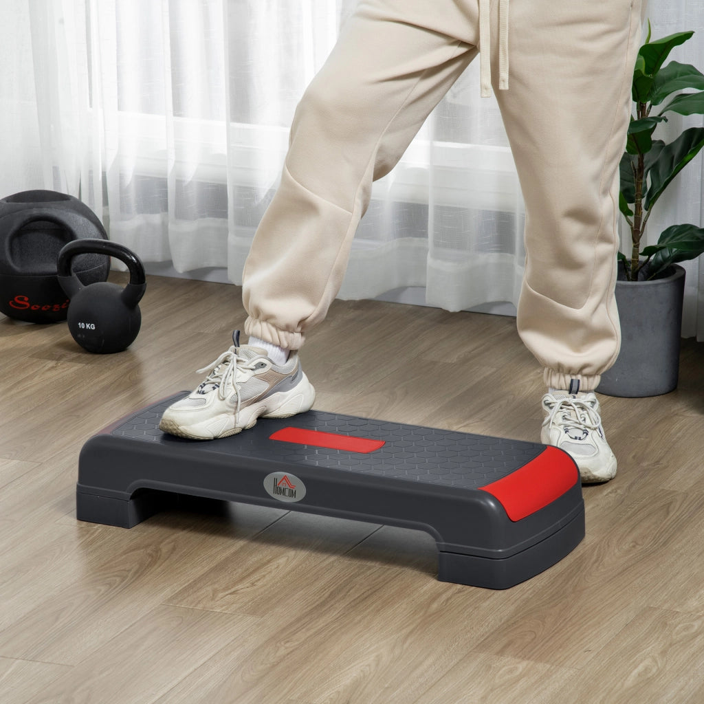 Step Aerobico Regolabile in Altezza ¨C Xylo ¨C Rosso e Nero