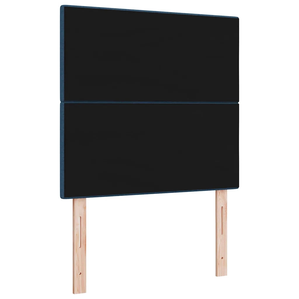 Testiera regolabile in altezza con testiera Blu 90 cm Tessuto 3337801