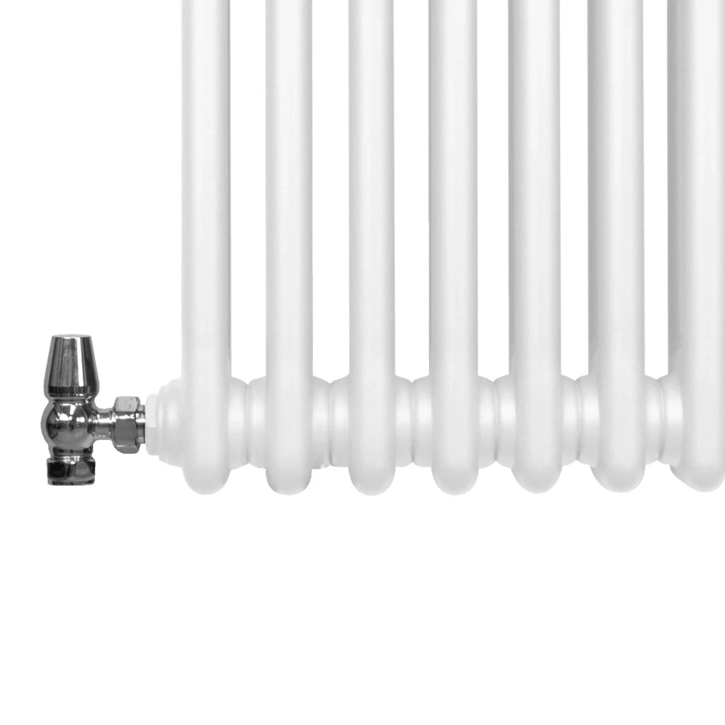 Termosifone Radiatore a 3 colonne per riscaldamento centralizzato Bianco 30 x 119cm