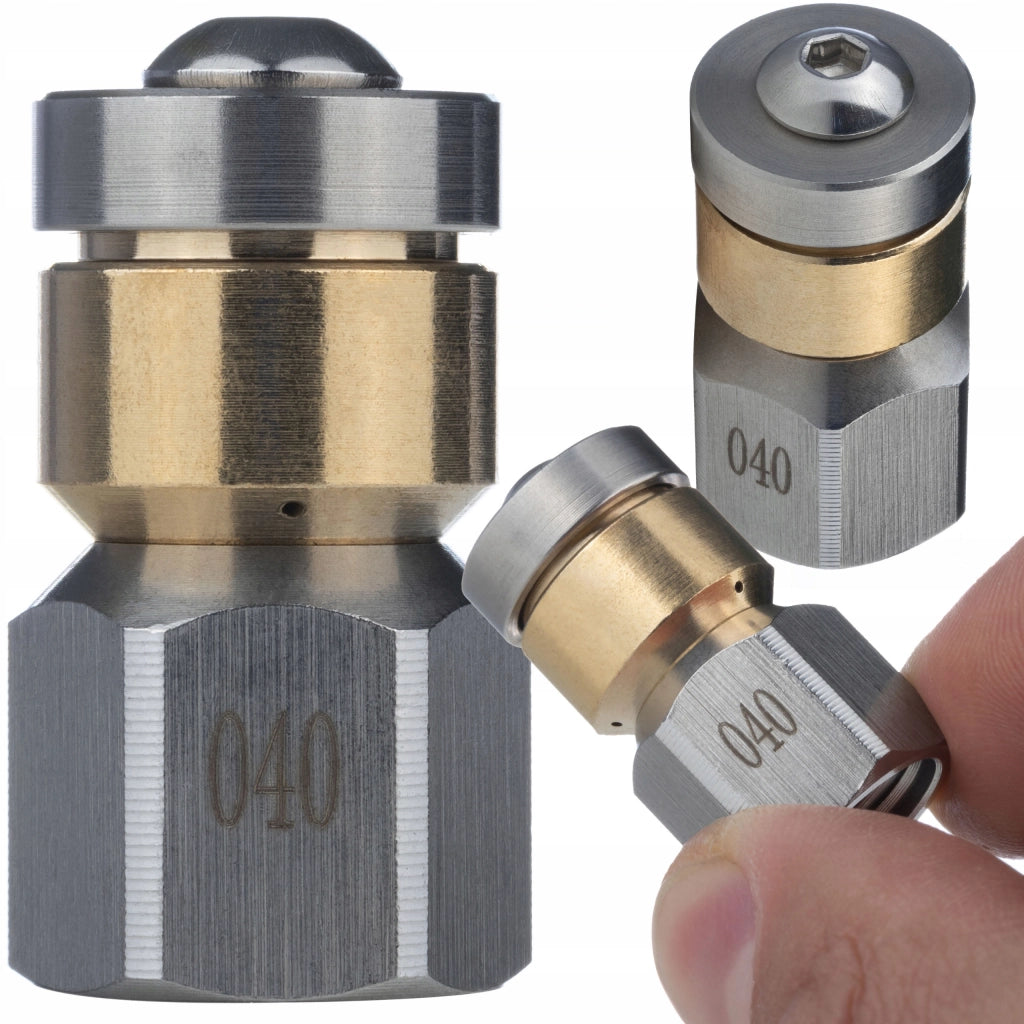 Tubo Alta Pressione 20m con Due Ugelli – Compatibile con Idropulitrice Kärcher K2-K7