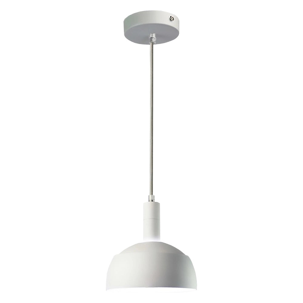 1pz lampadario paralume alluminio rosso cod:ferx.8092166nlm