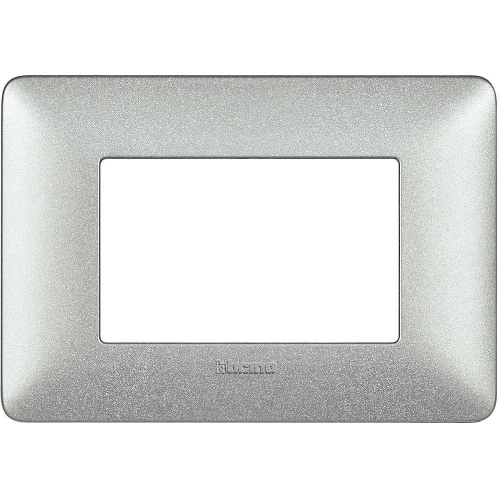 Placca Bticino Matix 3 moduli bianco calce AM4803TBC