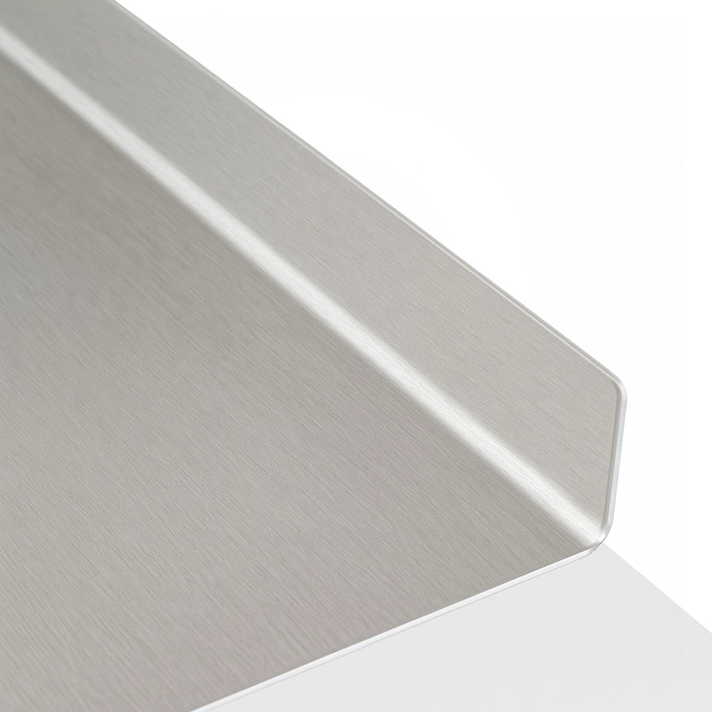 ZoiMania - Spianatoia - Acciaio Inox - Cucina - Profondità 50 Dimensione Spianatoia: L 110 x P 50 x 7cm x 3cm
