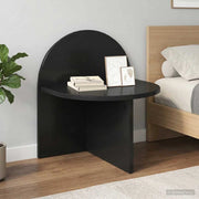 Comodino 2 pz Rovere Nero 40 x 35,5 x 45,5 cm 8001134
