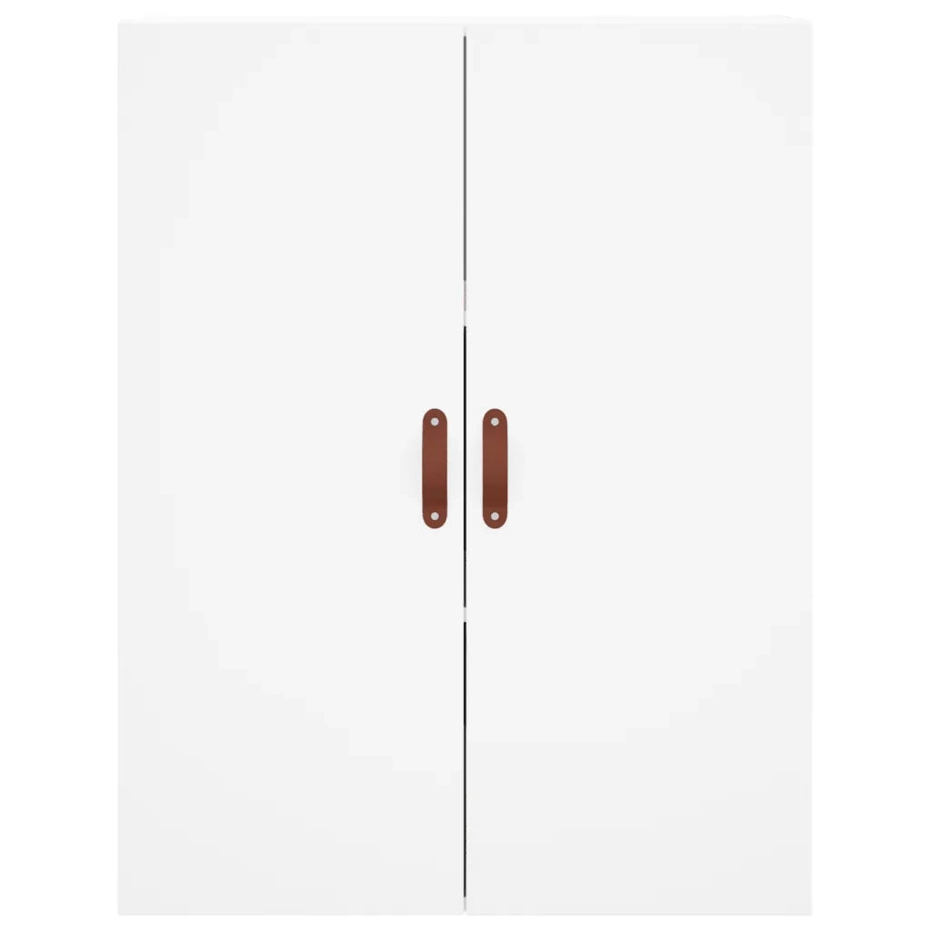Armoire murale blanc 69,5x34x90 cm