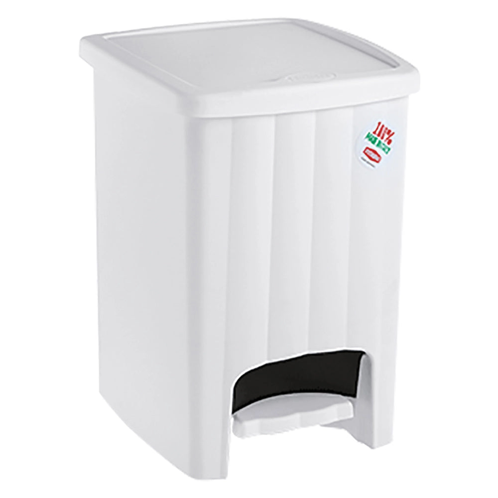 Pattumiera a Pedale Col. Stefanplast Margherita Bianco 20 Lt