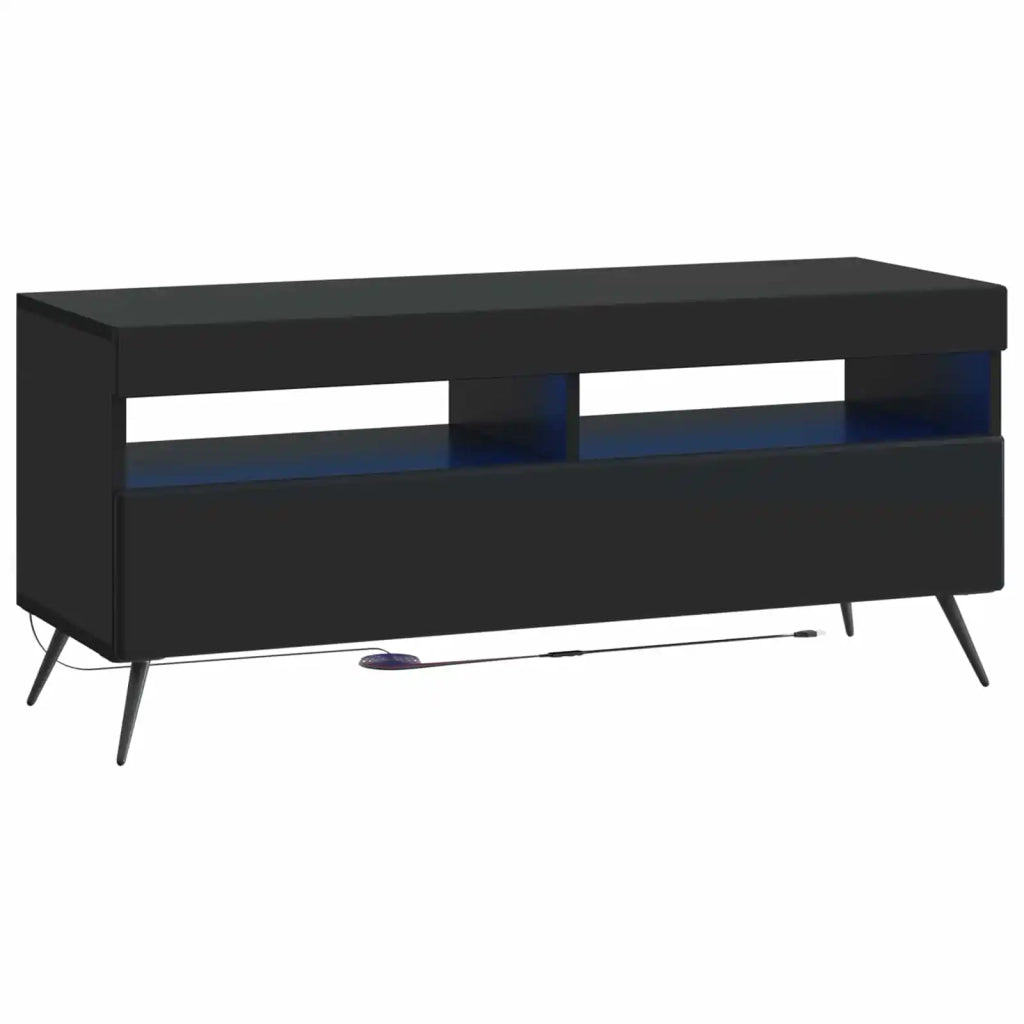 Mobile TV LED BREDA 3 pz Nero Legno ingegnerizzato 3416918