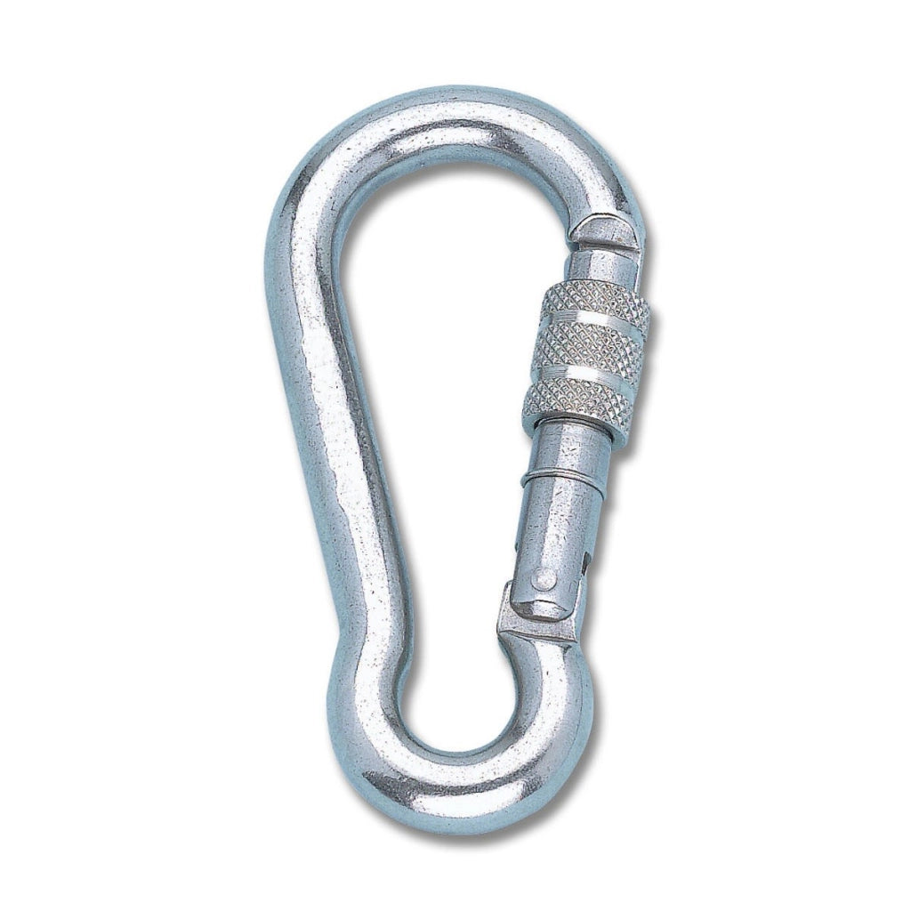 MOSCHETTONE ACCIAIO INOX MM.50 FERMO A VITE