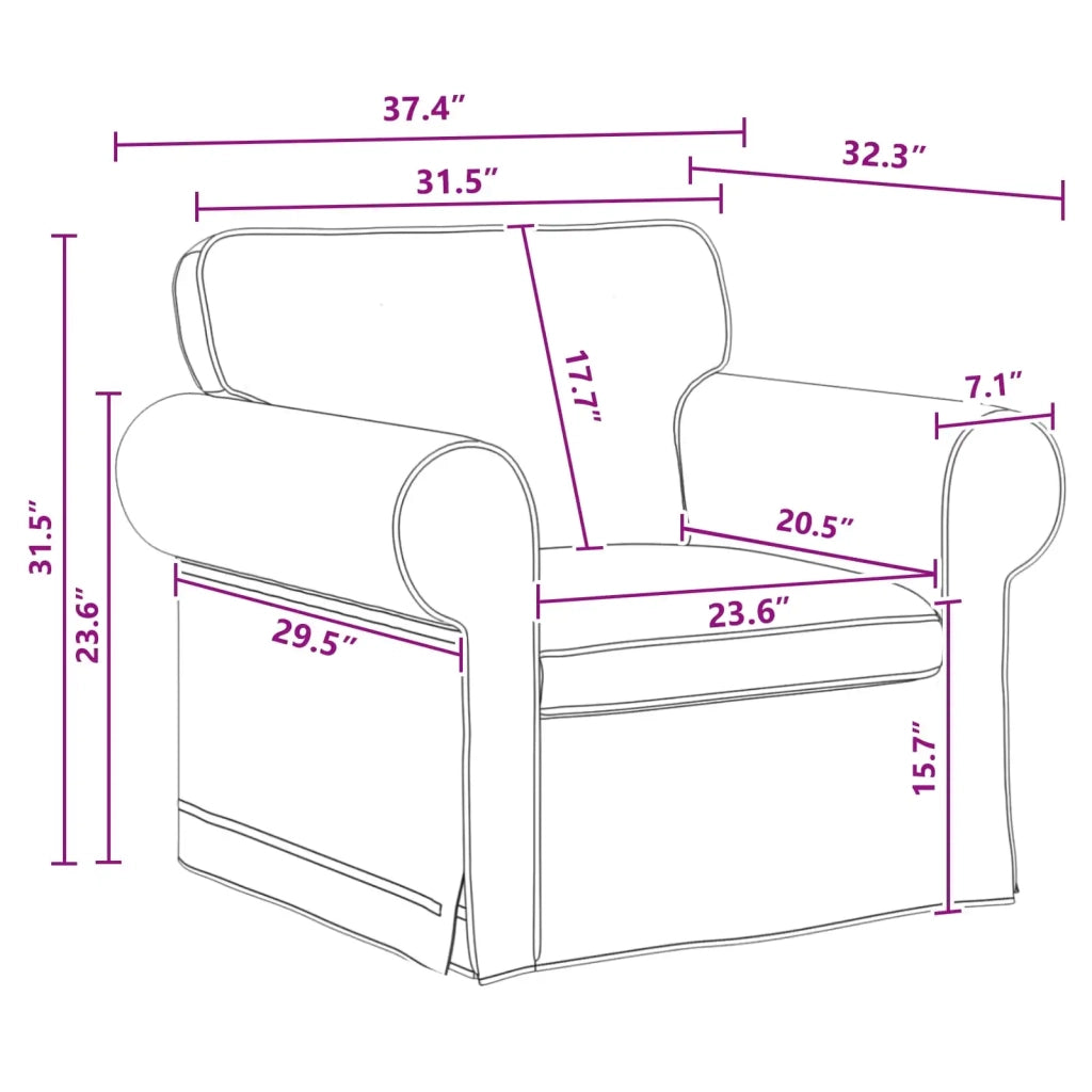 Set di divani 2 pcs Grigio scuro 175 x 82 x 80 cm Tessuto 3407531