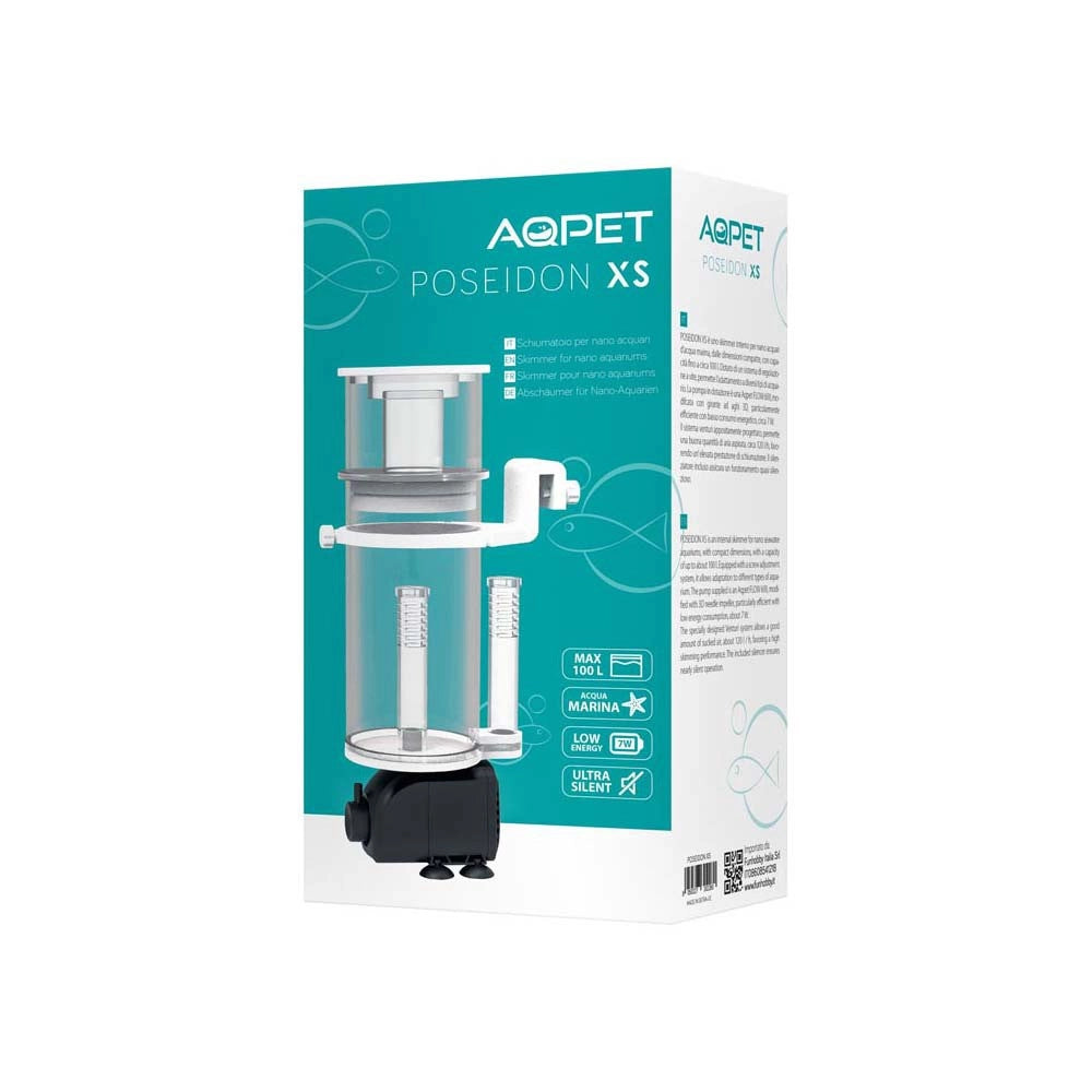 Aqpet Poseidon XS - schiumatoio interno appeso per acquari fino a 100 litri