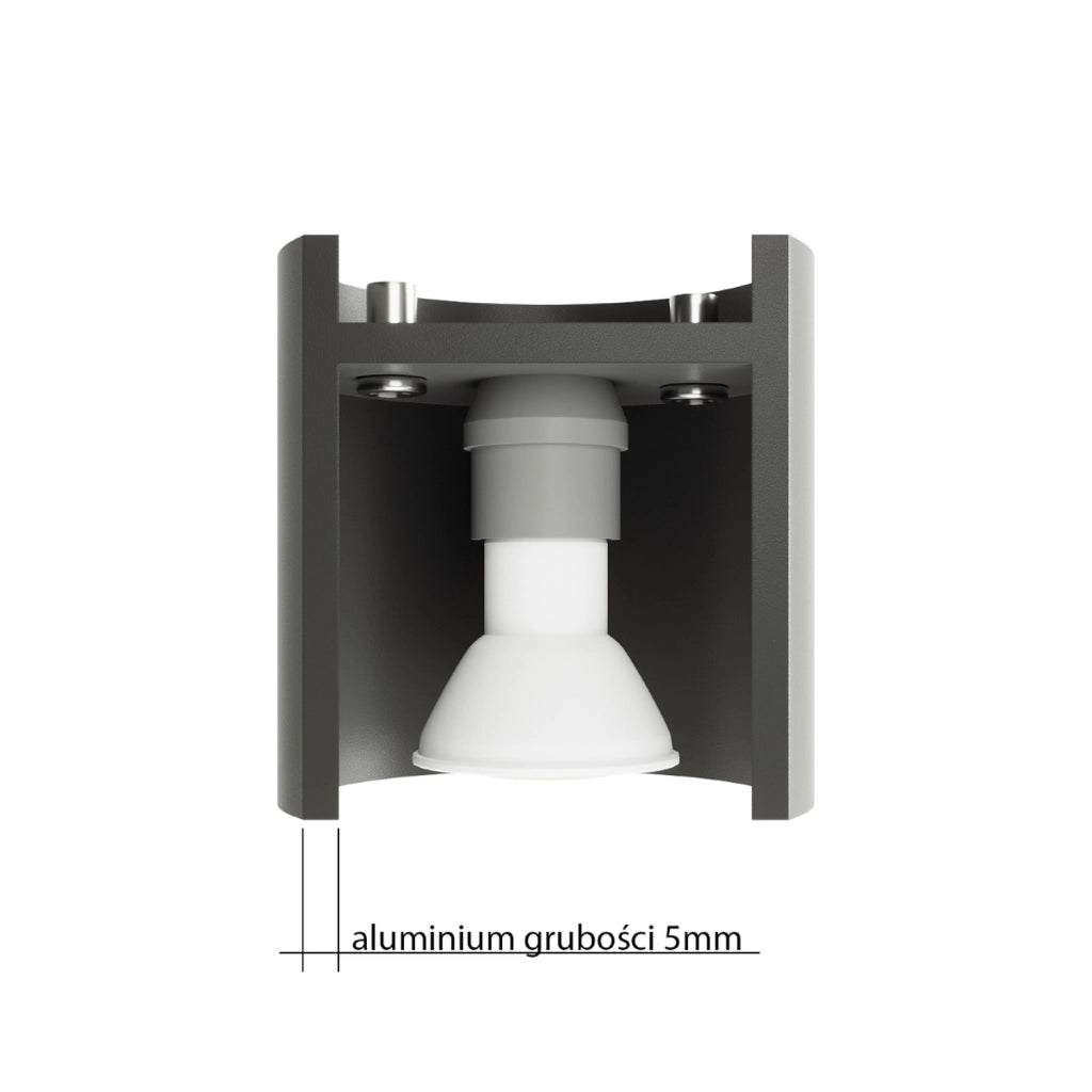 Faretto soffitto CILANO Pure Lume nero GU10 40W IP20