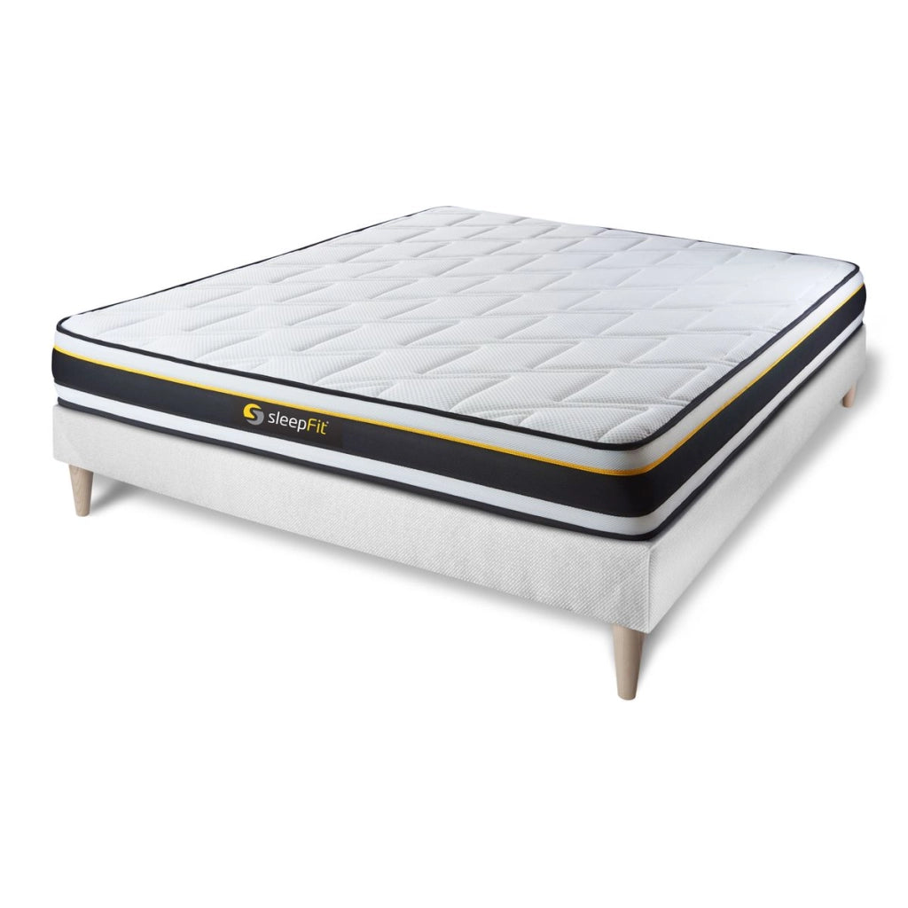 Kit rete e materasso SOFT 135x190cm - Foam HD - Molto rigido