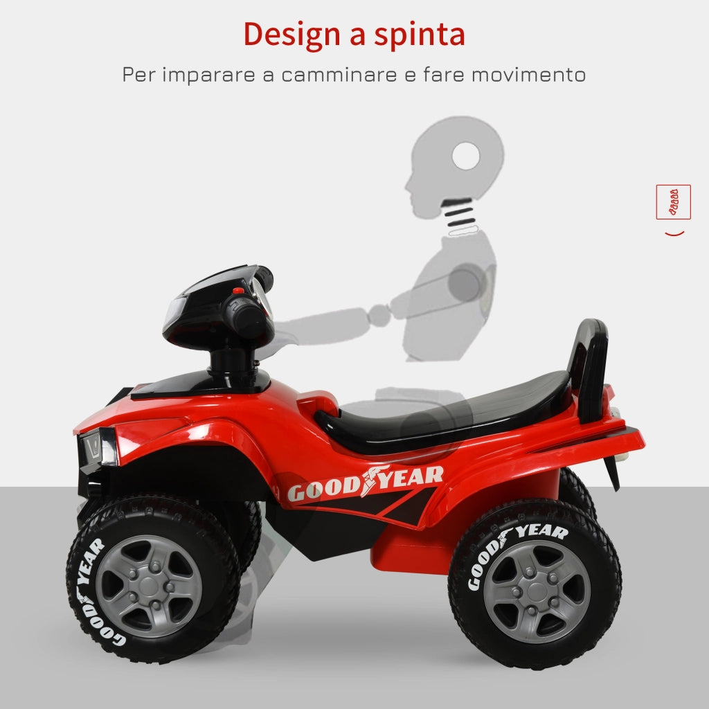 Casetta Giocattolo Bambini ¨C zephmum ¨C Rosso 18-36 Mesi con Luci e Suoni