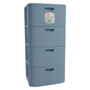 CASSETTIERA 'DOMUS' smoky blue  - STEFANPLAST