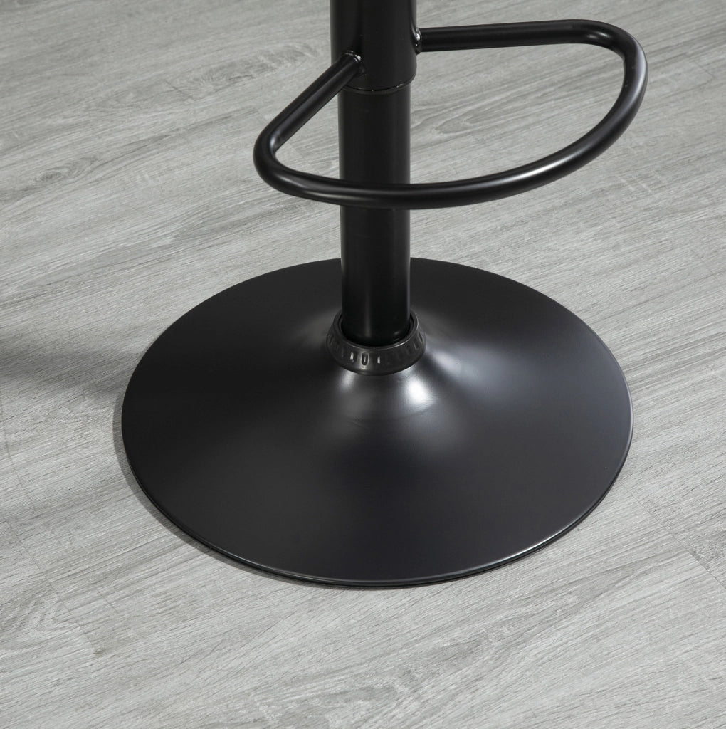 set di 2 sgabelli da bar 46,5x50x108 cm marroni - girevoli e regolabili