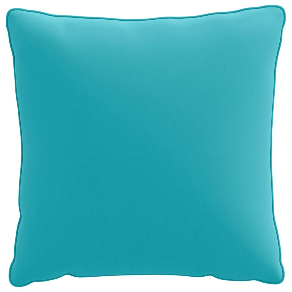 Cuscino per schienale PUTTEN 4 pz 100% Poliestere Turchese 945162