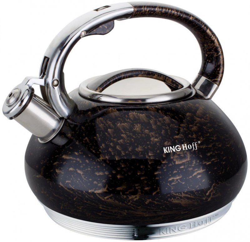 Bollitore a fischio in acciaio inossidabile Kinghoff KH-1067 da 3,0 l