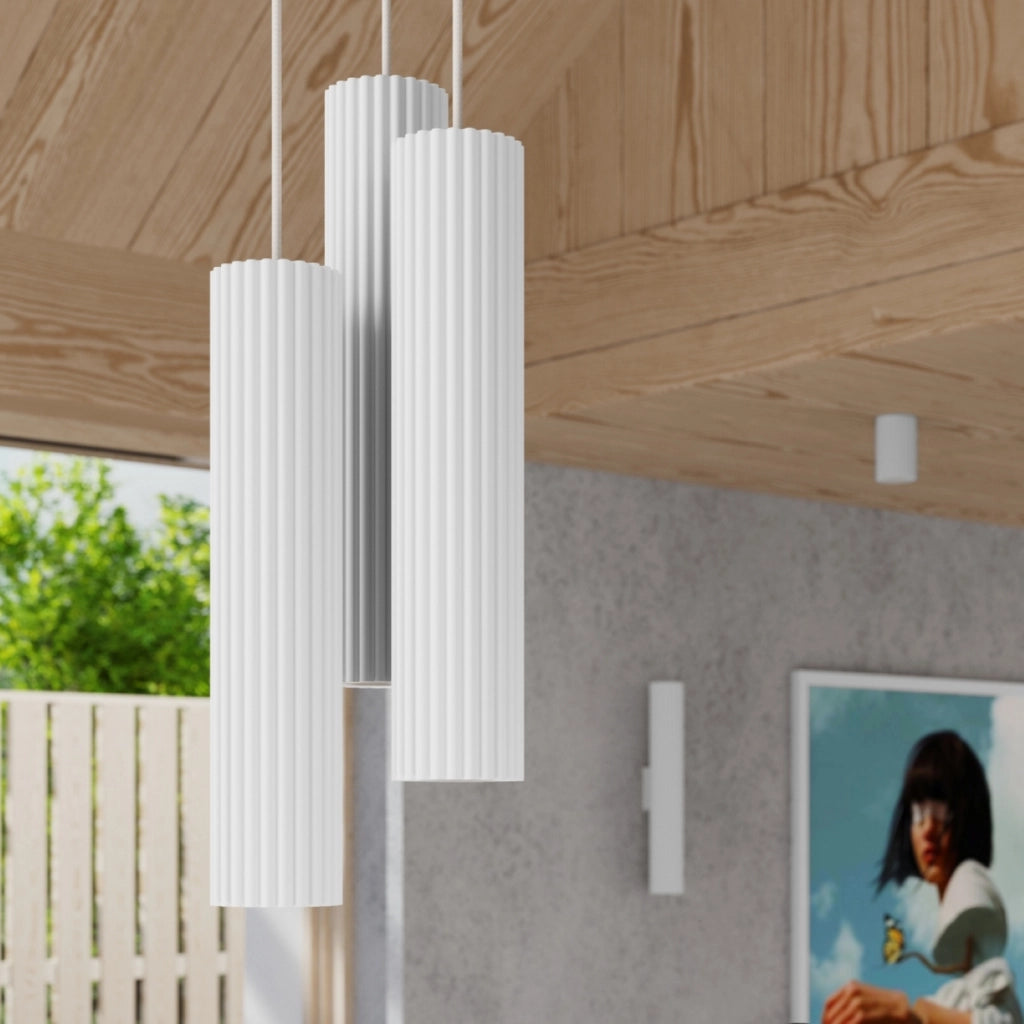 Lampada a parete KARBON 20 bianco